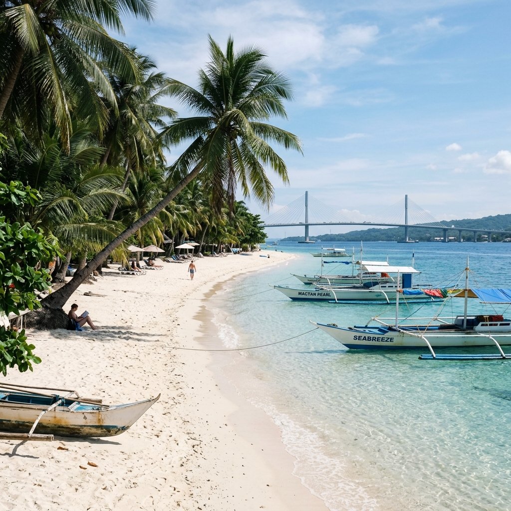 Mactan Island Beaches & CCLEX Bridge