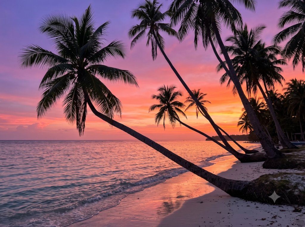 Turquoise Waterfalls & Sunset Beaches